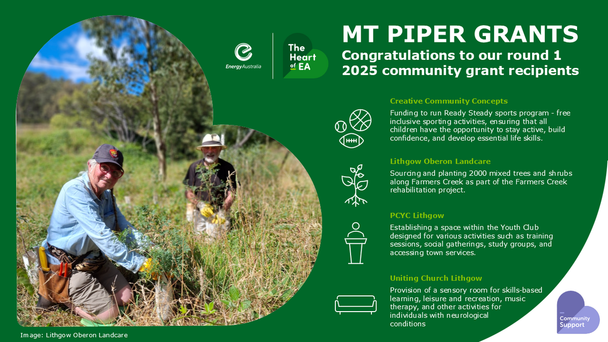Mt piper grants 2025