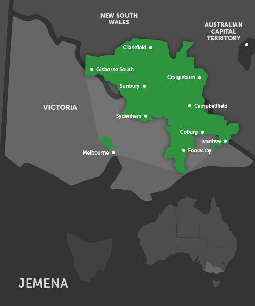 Jemena Map