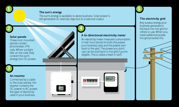 Business - Solar for business - How solar works